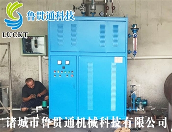 0.1噸電磁蒸汽鍋爐使用現場(chǎng) 